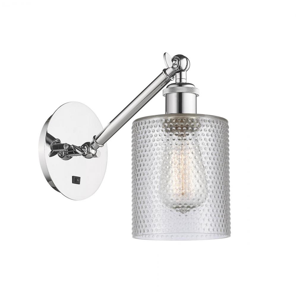 Cobbleskill - 1 Light - 5 inch - Polished Chrome - Sconce