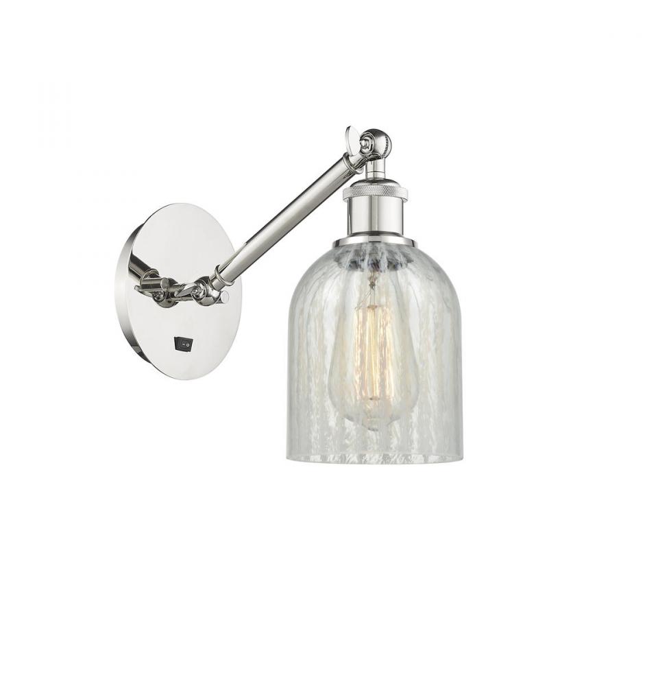 Caledonia - 1 Light - 5 inch - Polished Nickel - Sconce