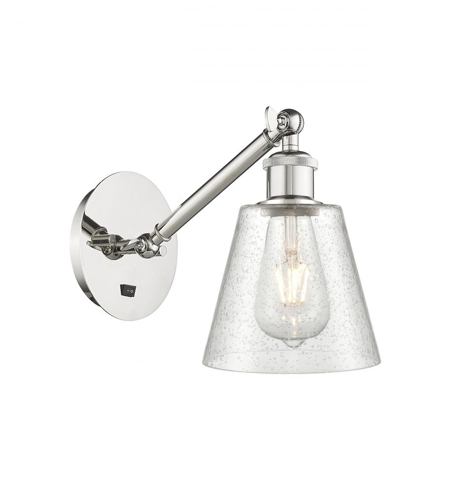 Caton - 1 Light - 5 inch - Polished Nickel - Sconce