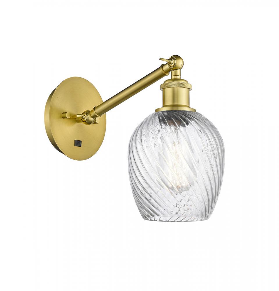 Salina - 1 Light - 6 inch - Satin Gold - Sconce