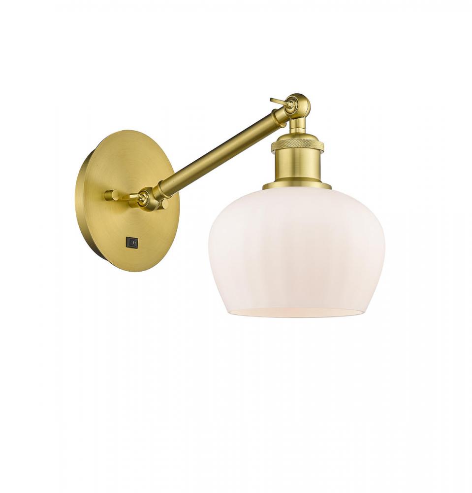 Fenton - 1 Light - 7 inch - Satin Gold - Sconce