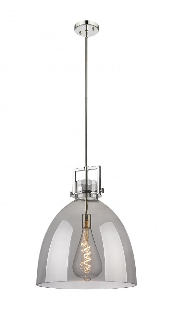 Newton Bell - 1 Light - 16 inch - Polished Nickel - Pendant