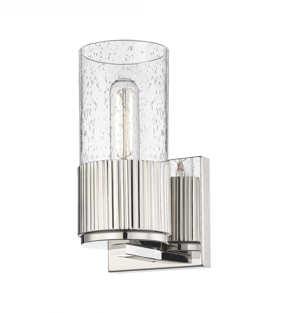 Bolivar - 1 Light - 5 inch - Polished Nickel - Sconce