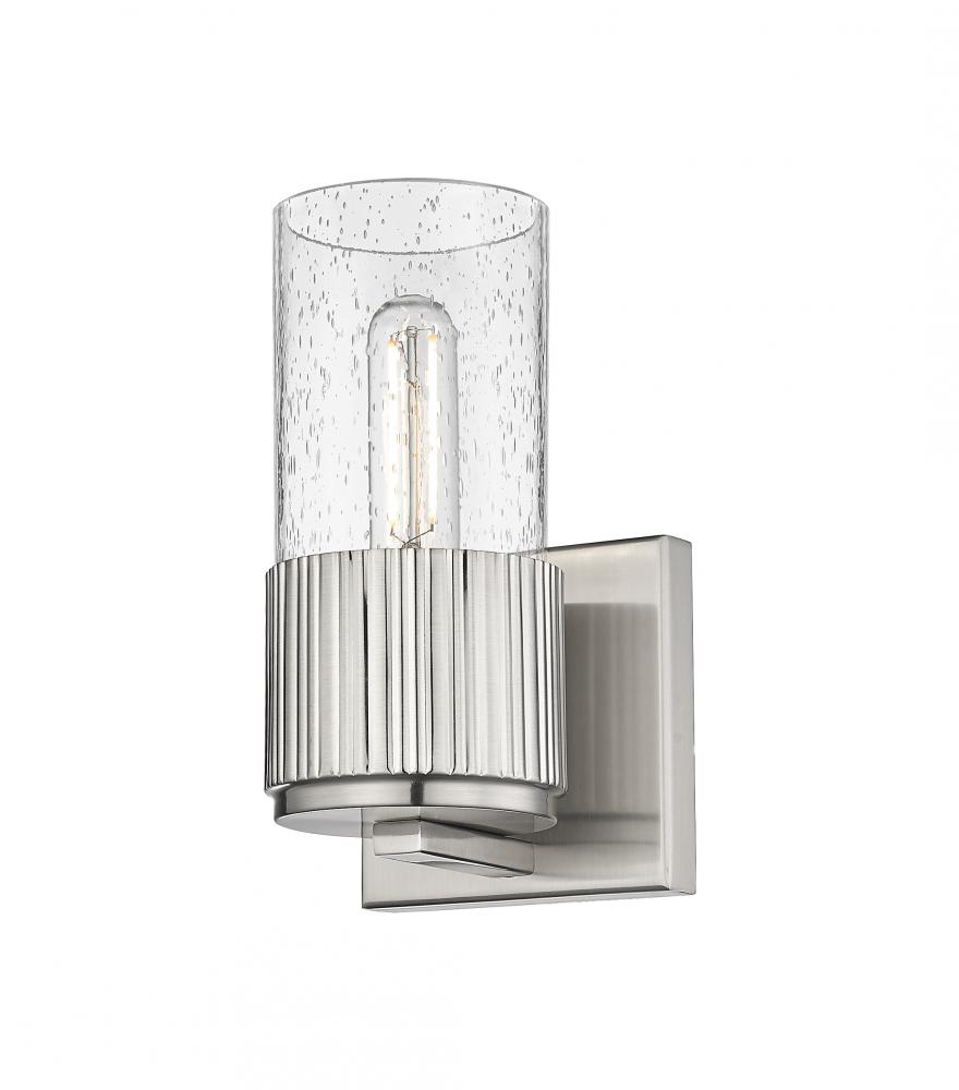 Bolivar - 1 Light - 5 inch - Satin Nickel - Sconce