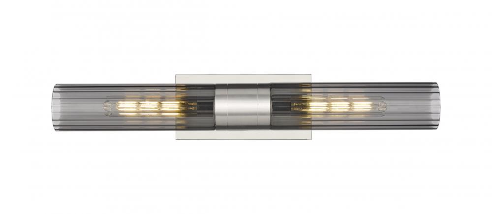 Empire - 2 Light - 5 inch - Satin Nickel - Bath Vanity Light