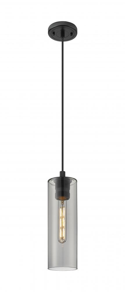 Crown Point - 1 Light - 5 inch - Matte Black - Pendant