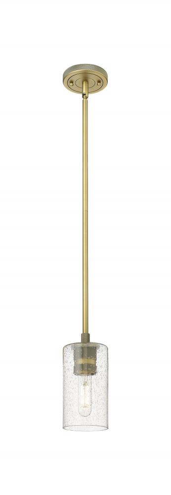 Crown Point - 1 Light - 5 inch - Brushed Brass - Pendant