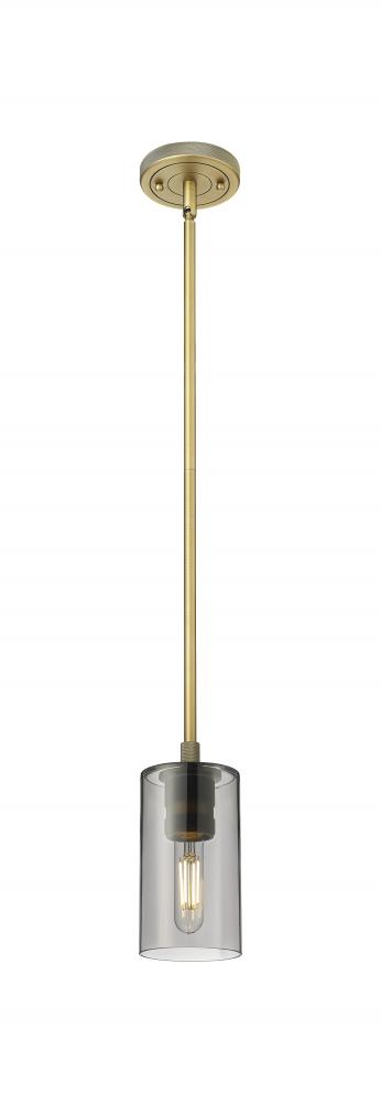 Crown Point - 1 Light - 5 inch - Brushed Brass - Pendant