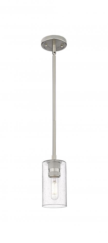 Crown Point - 1 Light - 5 inch - Satin Nickel - Pendant