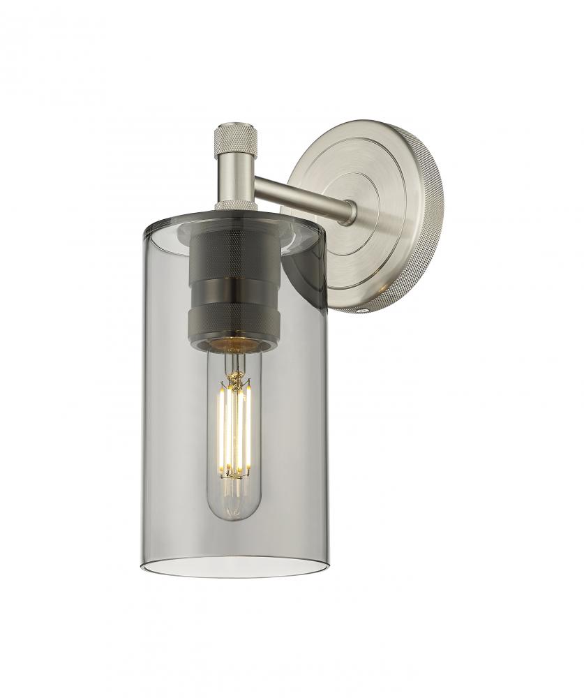 Crown Point - 1 Light - 5 inch - Satin Nickel - Sconce