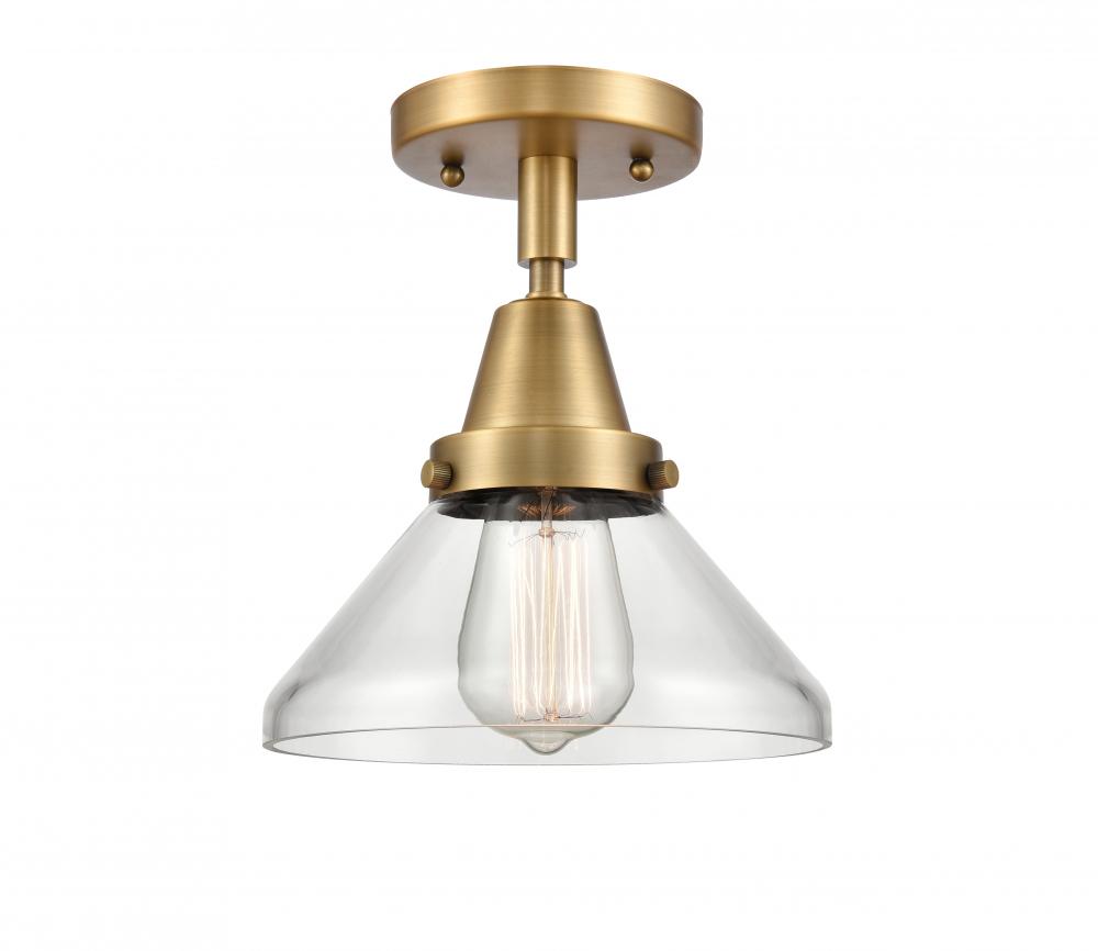 Caden - 1 Light - 8 inch - Brushed Brass - Flush Mount