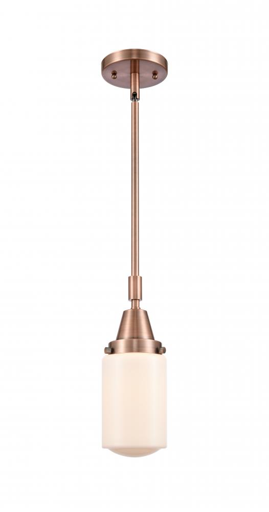 Dover - 1 Light - 5 inch - Antique Copper - Mini Pendant