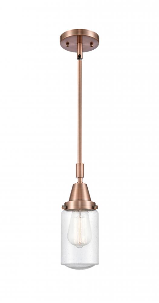 Dover - 1 Light - 5 inch - Antique Copper - Mini Pendant