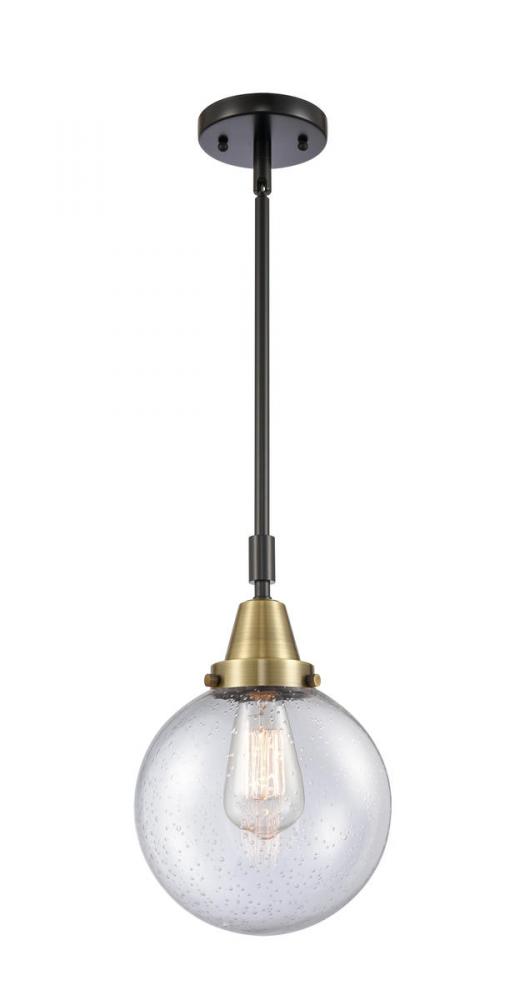 Beacon - 1 Light - 8 inch - Black Antique Brass - Mini Pendant