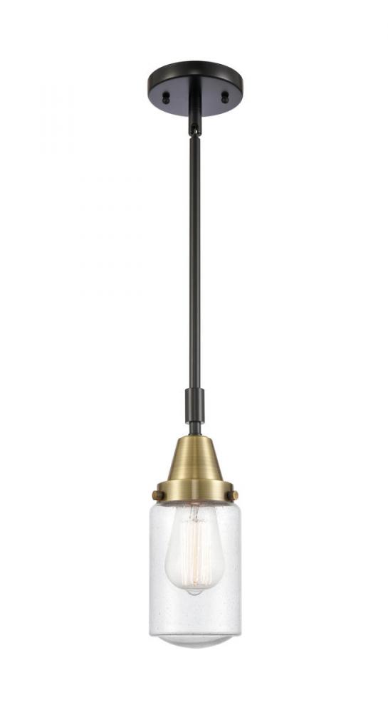 Dover - 1 Light - 5 inch - Black Antique Brass - Mini Pendant