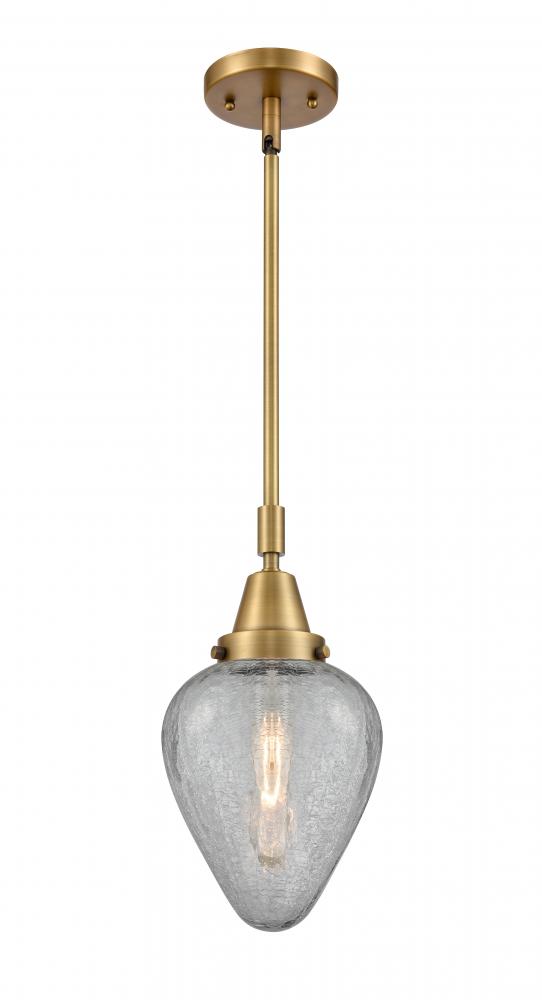 Geneseo - 1 Light - 7 inch - Brushed Brass - Mini Pendant