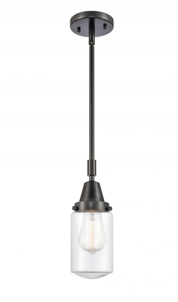 Dover - 1 Light - 5 inch - Matte Black - Mini Pendant