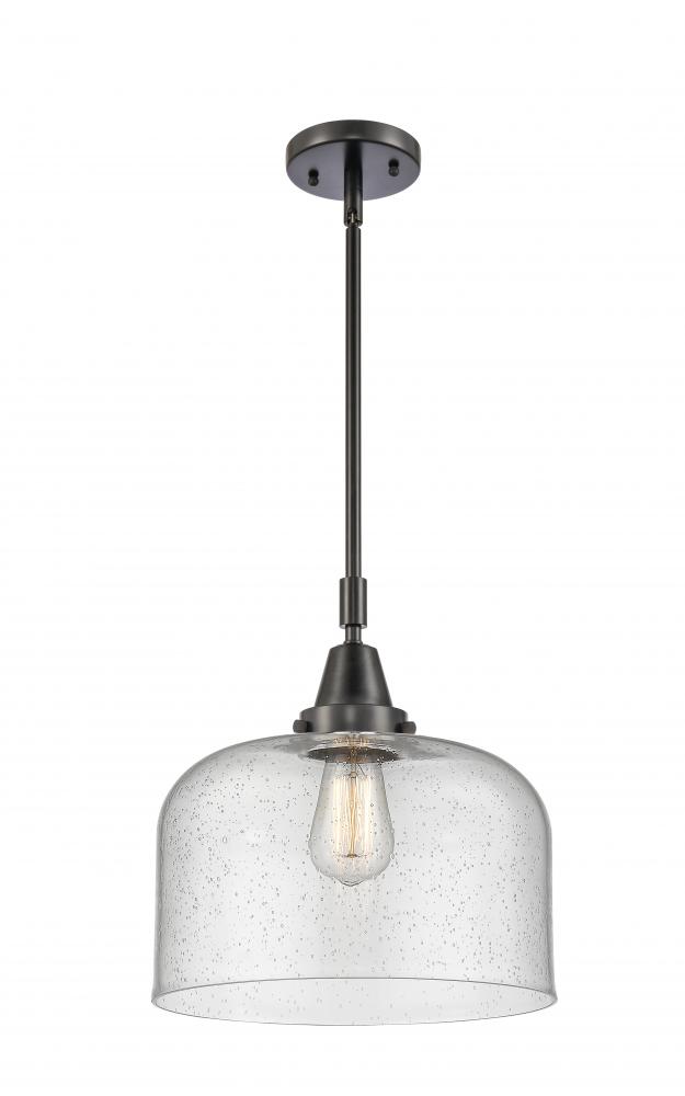 Bell - 1 Light - 12 inch - Matte Black - Mini Pendant