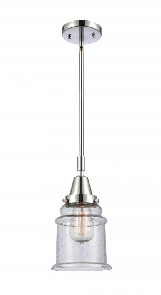 Canton - 1 Light - 7 inch - Polished Chrome - Mini Pendant