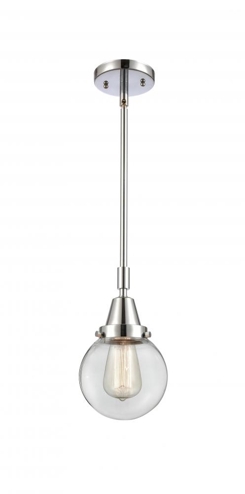 Beacon - 1 Light - 6 inch - Polished Chrome - Mini Pendant