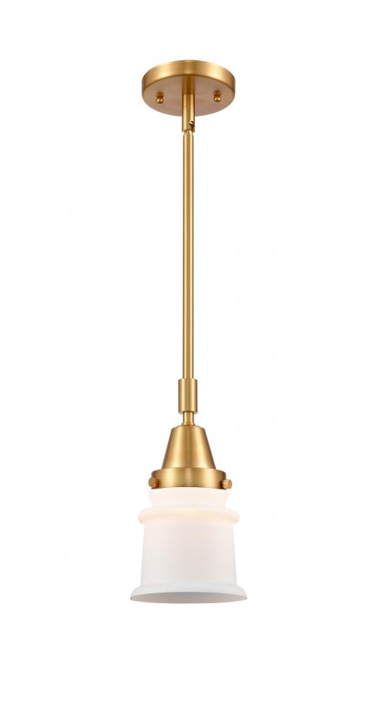 Canton - 1 Light - 7 inch - Satin Gold - Mini Pendant