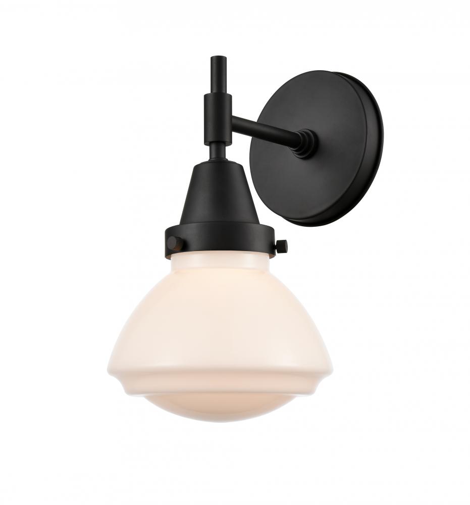 Olean - 1 Light - 7 inch - Matte Black - Sconce