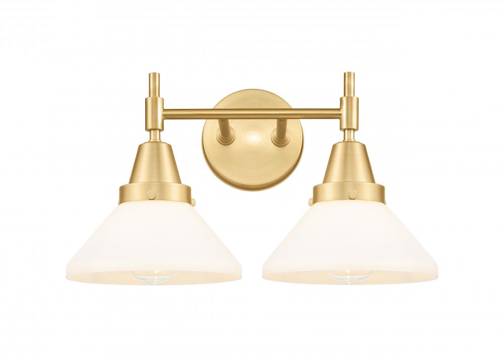 Caden - 2 Light - 17 inch - Satin Gold - Bath Vanity Light