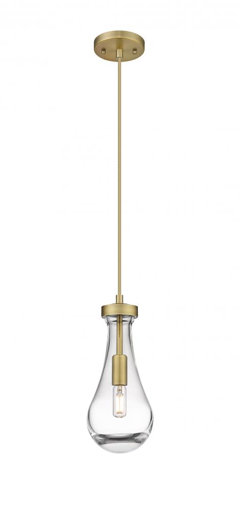 Owego - 1 Light - 5 inch - Brushed Brass - Pendant