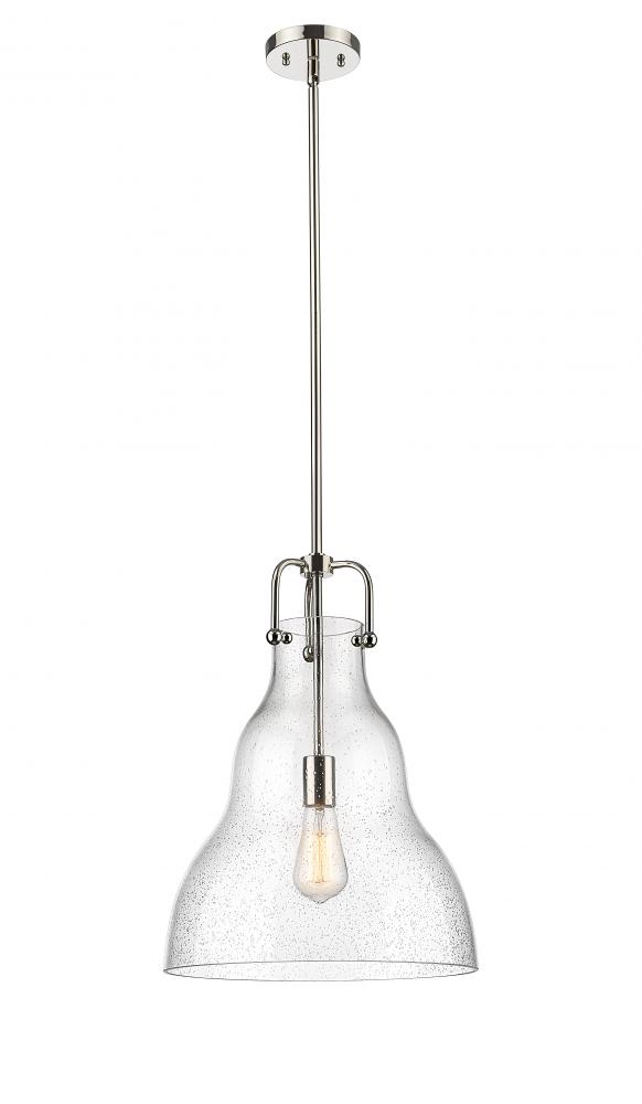 Haverhill - 1 Light - 14 inch - Polished Nickel - Stem hung - Pendant