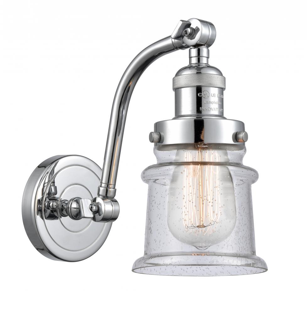 Canton - 1 Light - 7 inch - Polished Chrome - Sconce