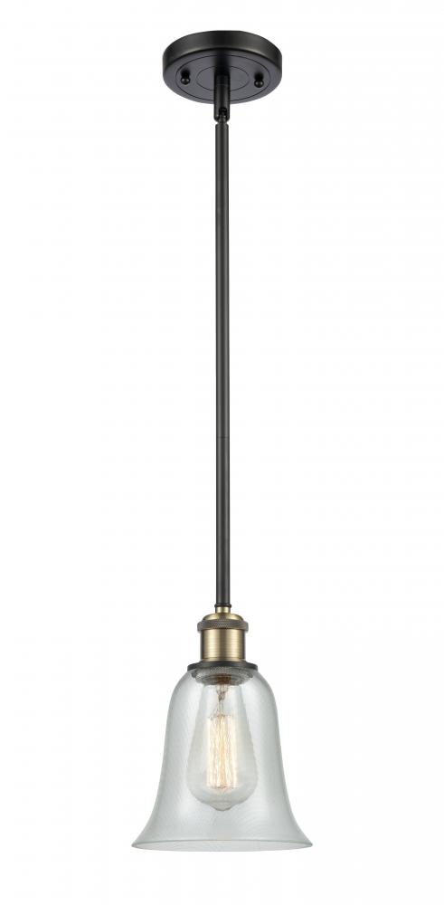 Hanover - 1 Light - 6 inch - Black Antique Brass - Mini Pendant