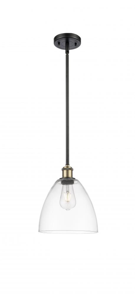 Bristol - 1 Light - 9 inch - Black Antique Brass - Mini Pendant