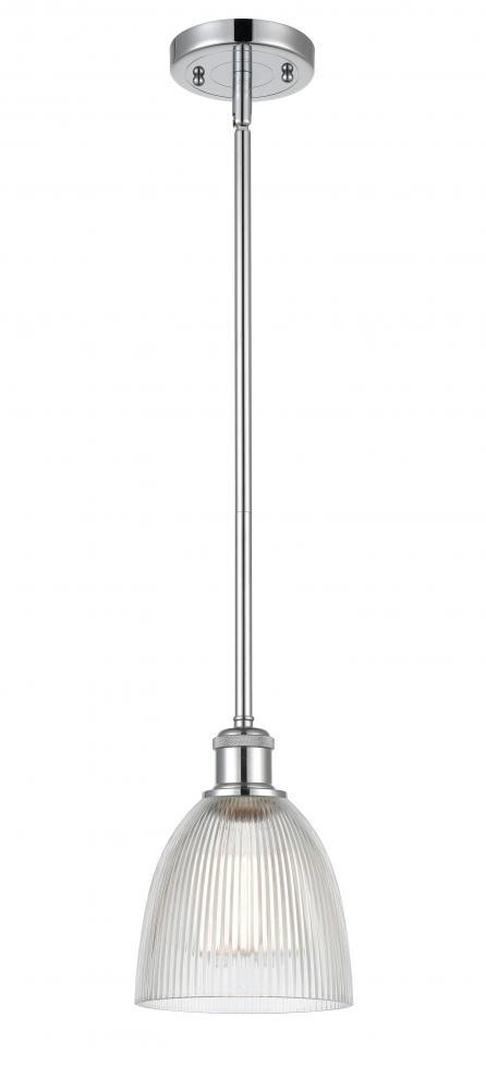 Castile - 1 Light - 6 inch - Polished Chrome - Mini Pendant