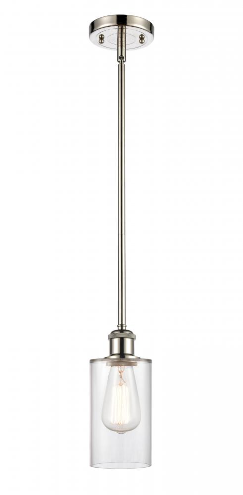 Clymer - 1 Light - 4 inch - Polished Nickel - Mini Pendant