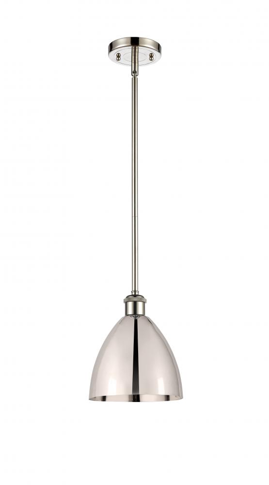 Bristol - 1 Light - 8 inch - Polished Nickel - Pendant