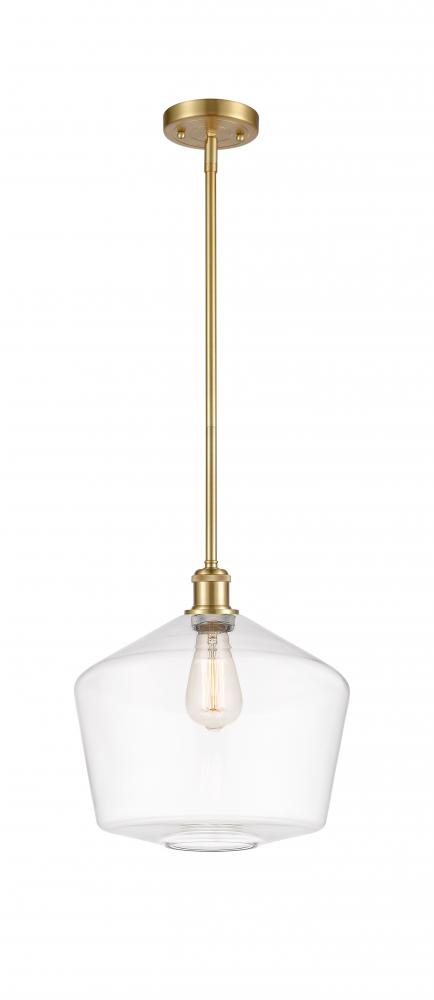 Cindyrella - 1 Light - 12 inch - Satin Gold - Mini Pendant