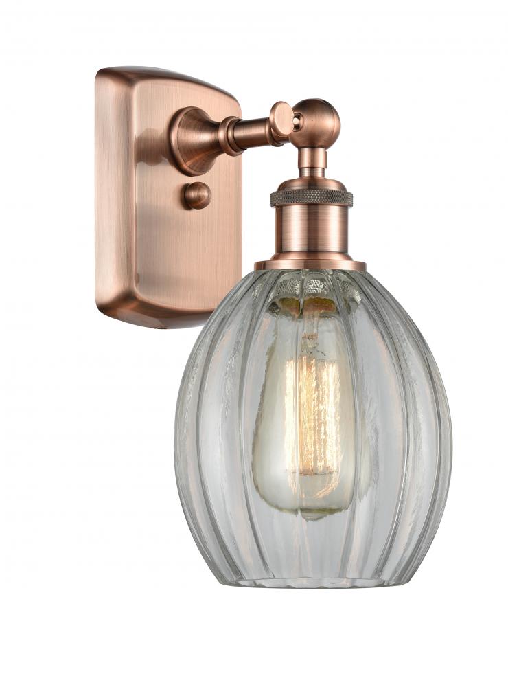 Eaton - 1 Light - 6 inch - Antique Copper - Sconce