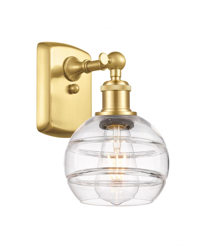 Rochester - 1 Light - 6 inch - Satin Gold - Sconce