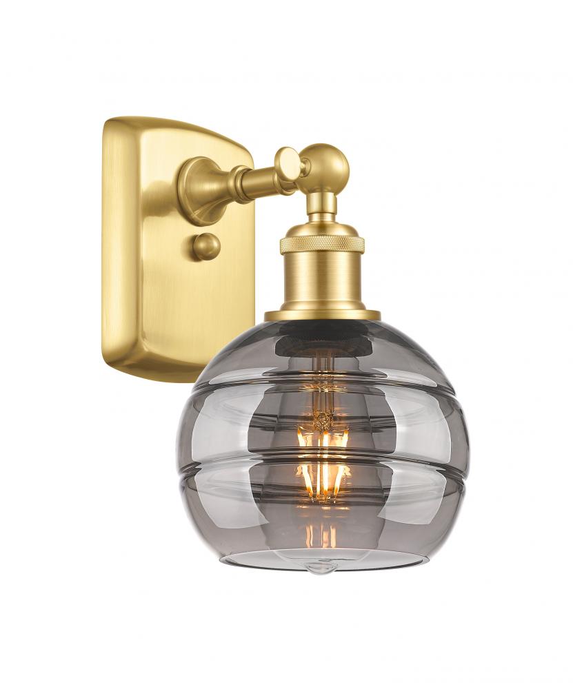 Rochester - 1 Light - 6 inch - Satin Gold - Sconce