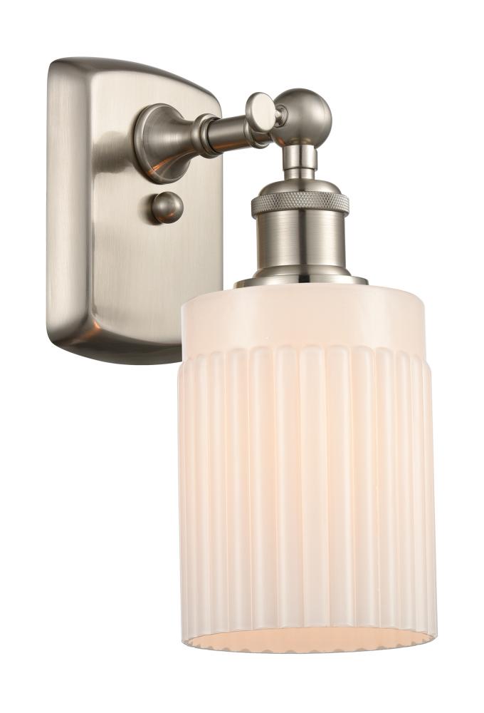 Hadley - 1 Light - 5 inch - Brushed Satin Nickel - Sconce