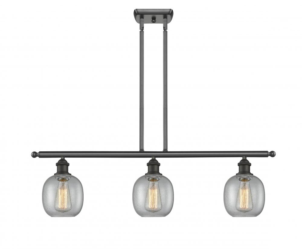 Belfast - 3 Light - 36 inch - Oil Rubbed Bronze - Cord hung - Island Light