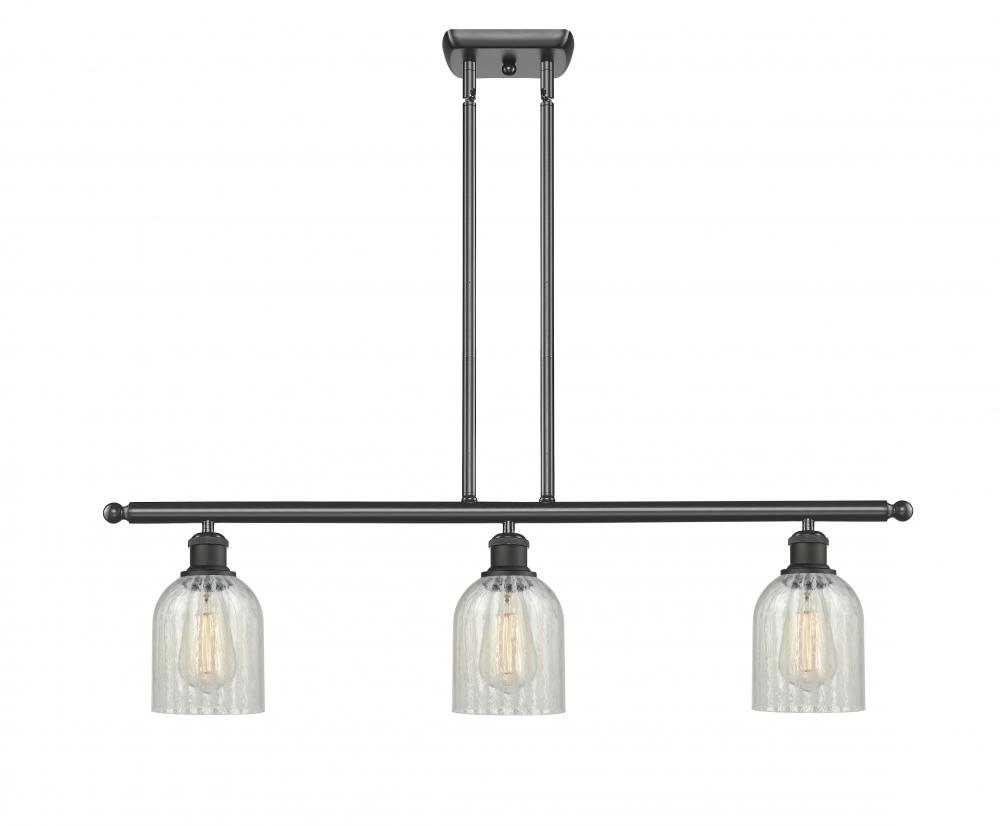 Caledonia - 3 Light - 36 inch - Oil Rubbed Bronze - Cord hung - Island Light