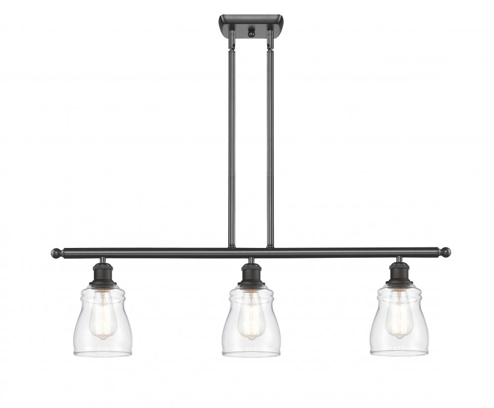 Ellery - 3 Light - 36 inch - Oil Rubbed Bronze - Cord hung - Island Light