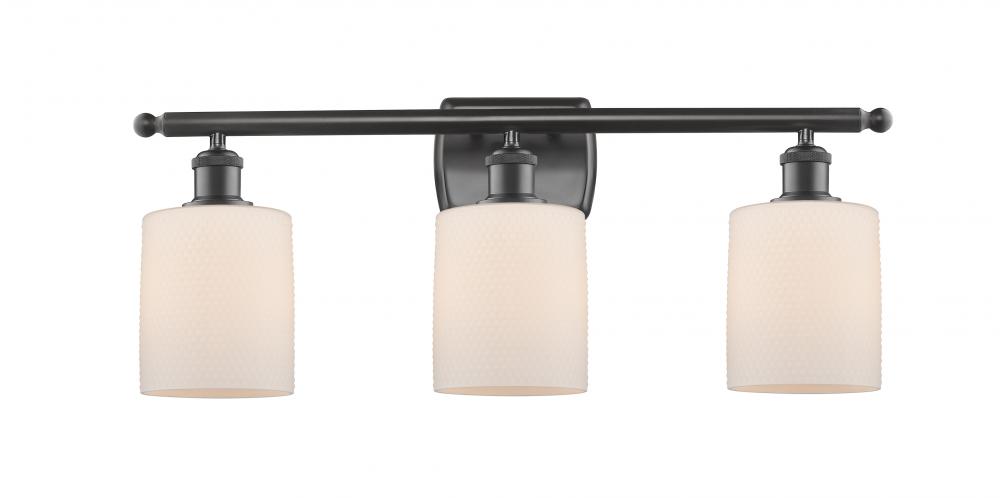 Cobbleskill - 3 Light - 25 inch - Oil Rubbed Bronze - Bath Vanity Light