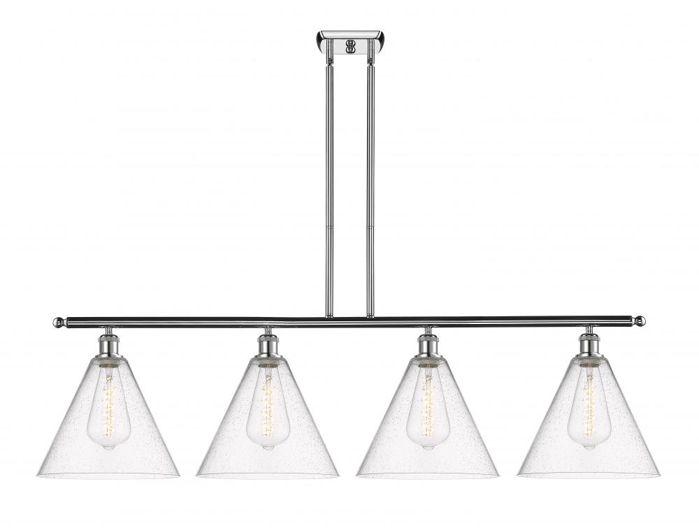 Berkshire - 4 Light - 50 inch - Polished Chrome - Cord hung - Island Light