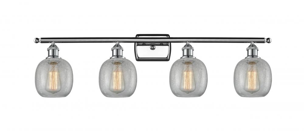 Belfast - 4 Light - 36 inch - Polished Chrome - Bath Vanity Light