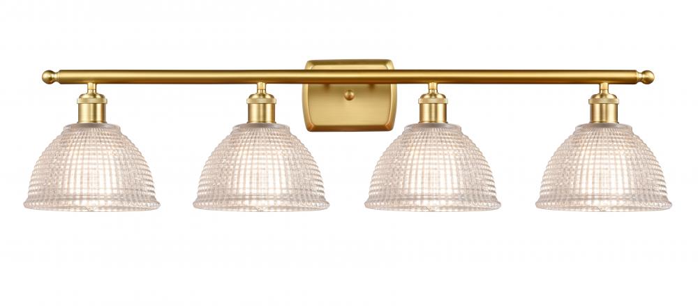 Arietta - 4 Light - 38 inch - Satin Gold - Bath Vanity Light