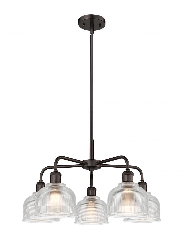 Dayton - 5 Light - 24 inch - Oil Rubbed Bronze - Chandelier