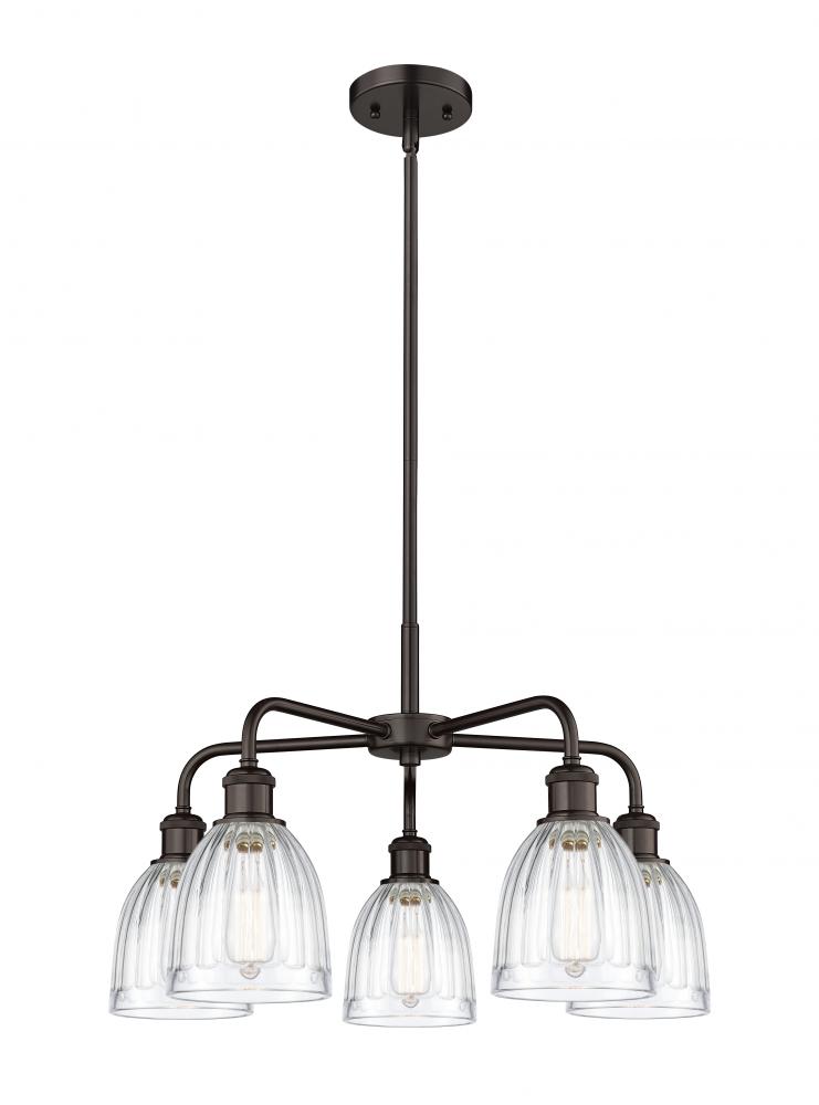 Brookfield - 5 Light - 24 inch - Oil Rubbed Bronze - Chandelier