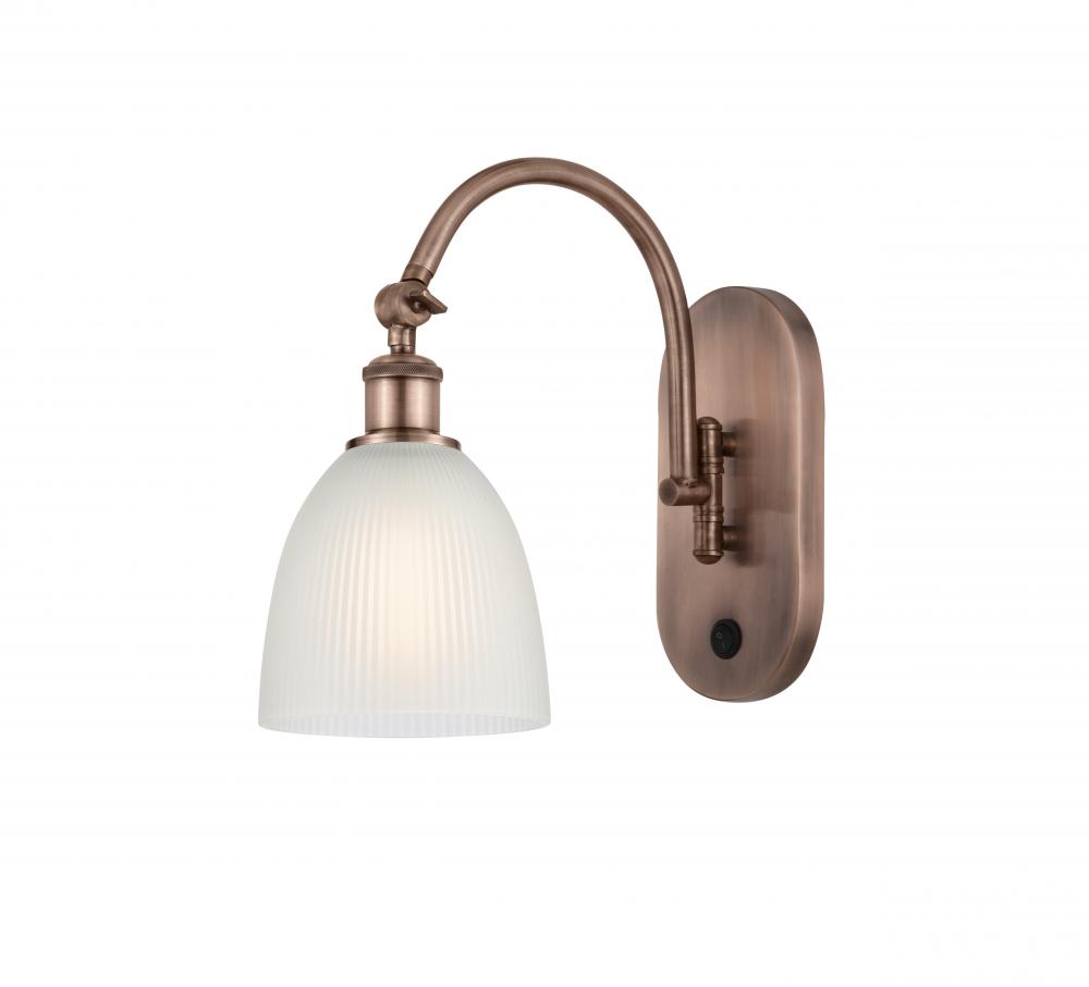 Castile - 1 Light - 6 inch - Antique Copper - Sconce